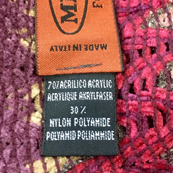 Missoni Scarf Zig Zag Knit – NEW - Picture 9 of 13